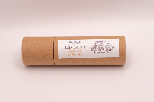 Lip Balm: VANILLA & HONEY (.5oz)