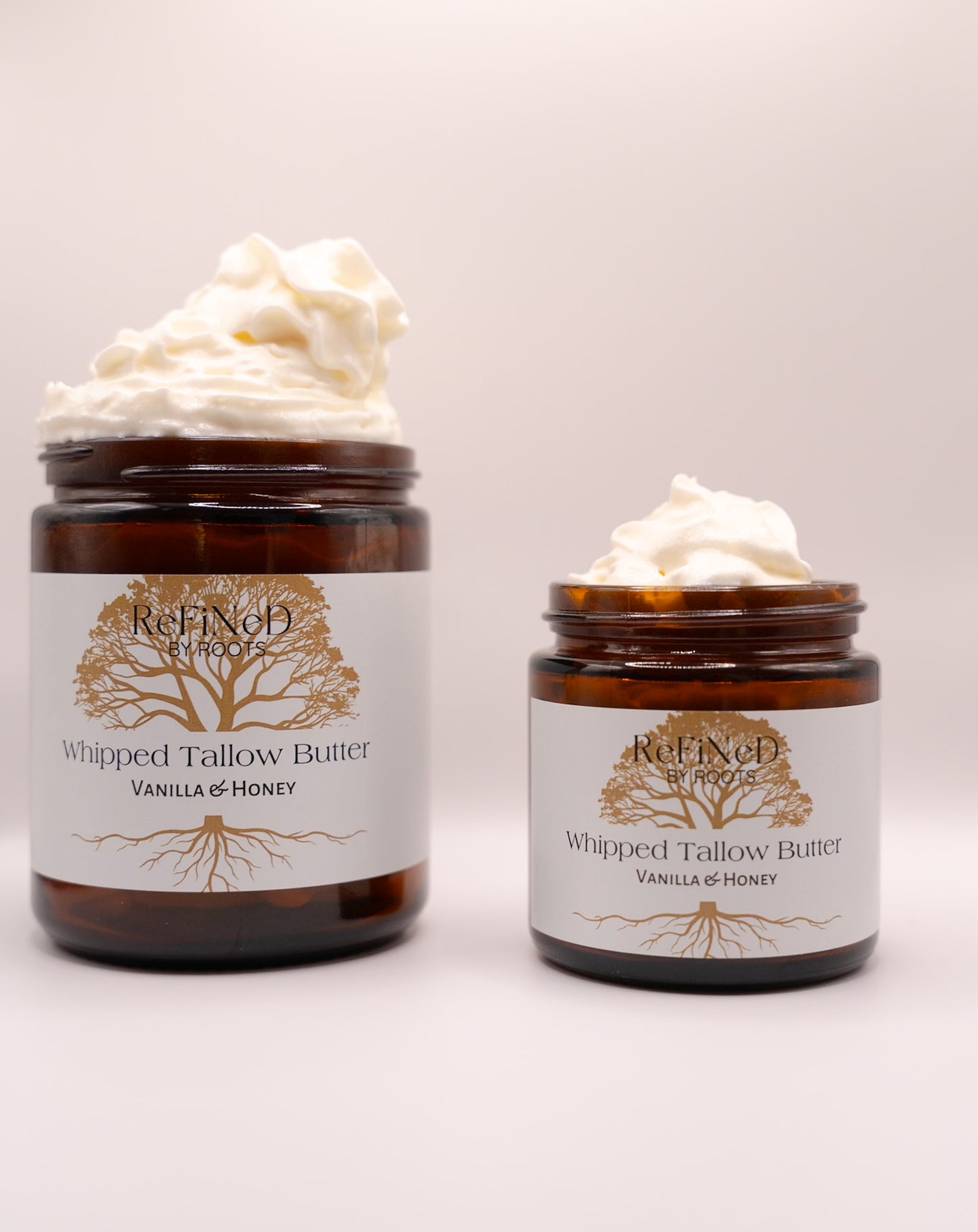 Whipped Tallow Butter: VANILLA & HONEY (4oz)