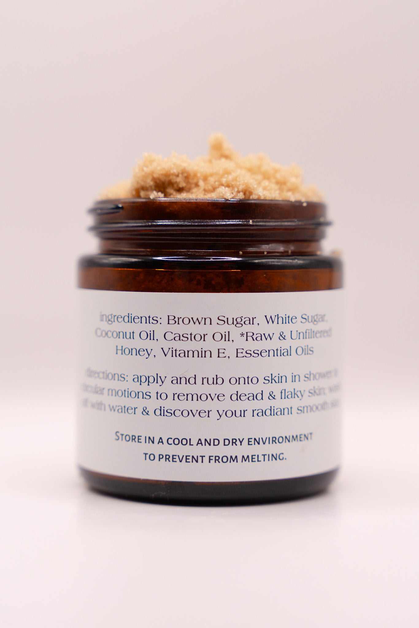 Face, Hand, & Body Exfoliation Scrub: COCONUT & LIME (4oz/150g)