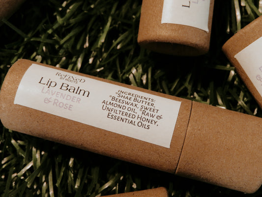 Lavender & Rose Lip Balm Bundle (3)