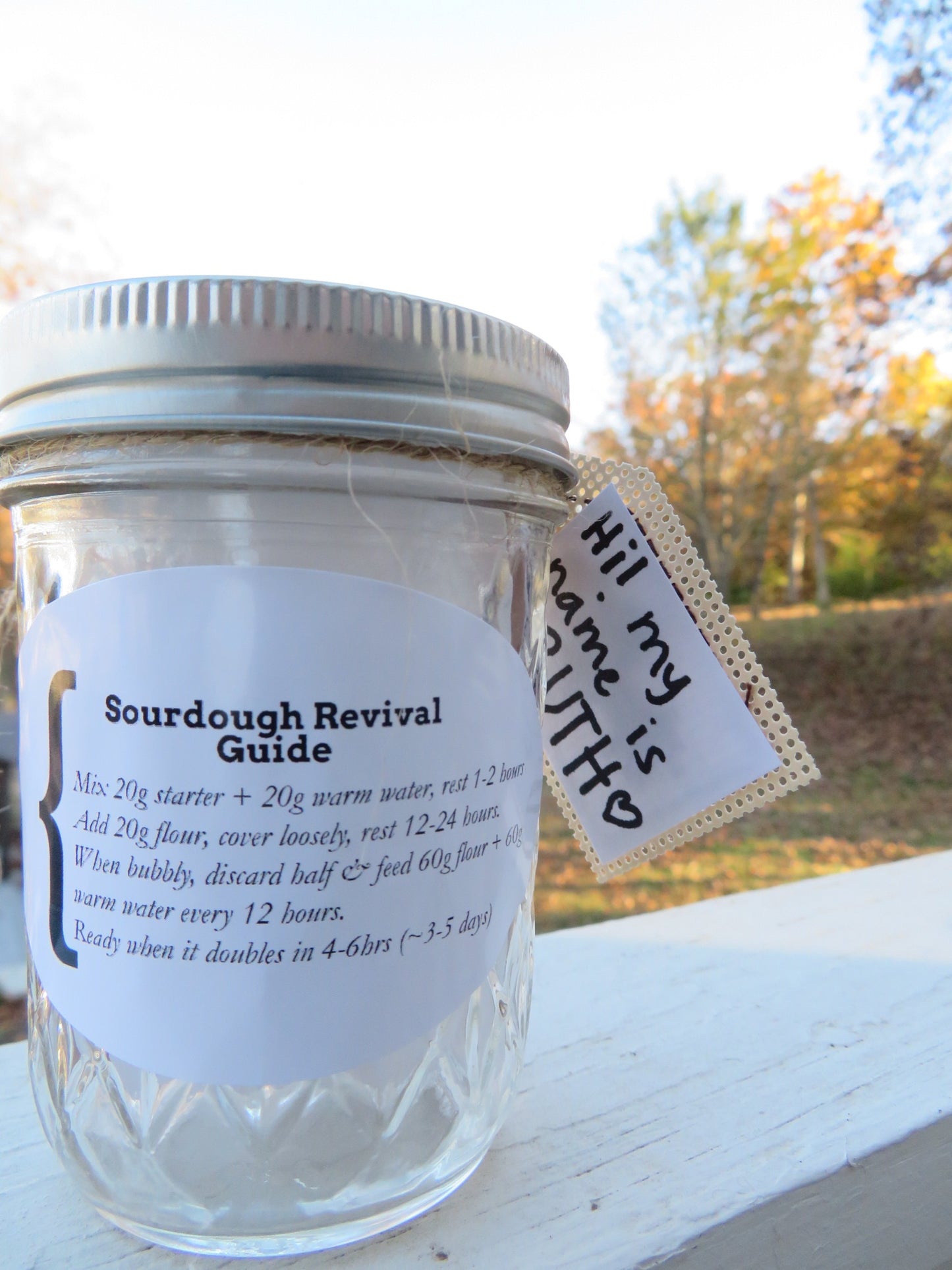 Sourdough Starter Revival Kit