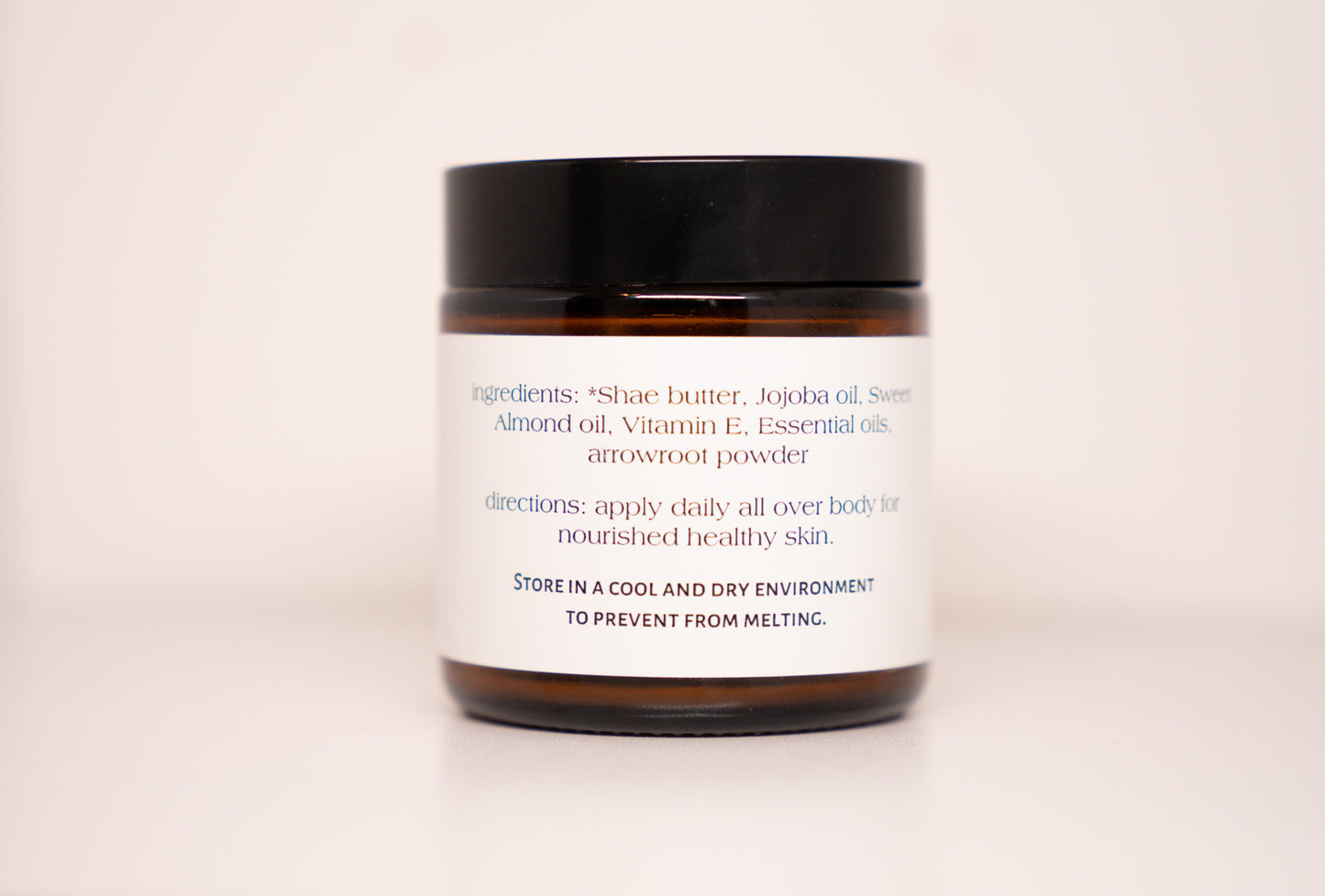 Whipped Body Butter: SANDALWOOD & MYRRH (4oz/55g)