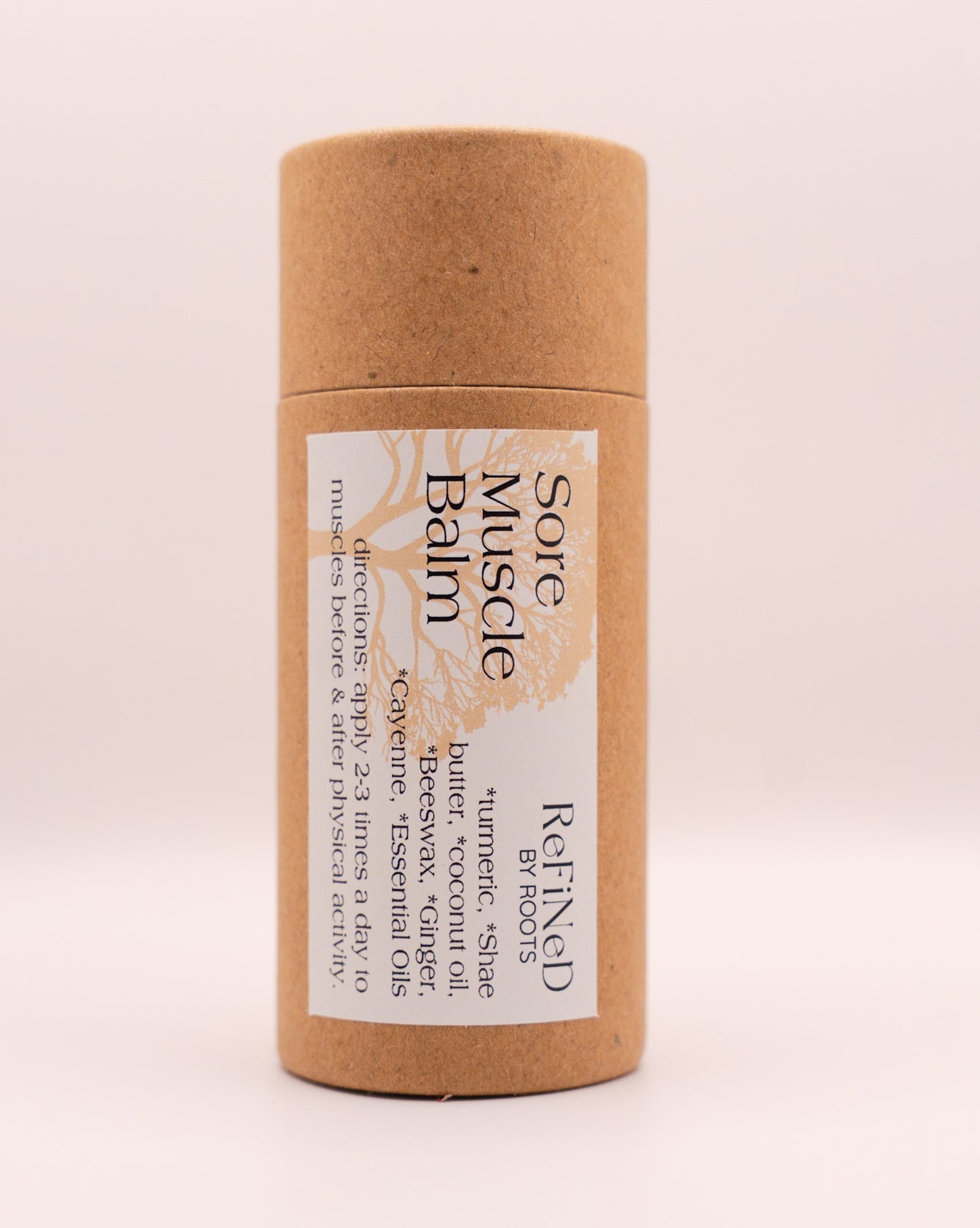 Sore Muscle Balm: Infused with TURMERIC, GINGER & CAYANNE