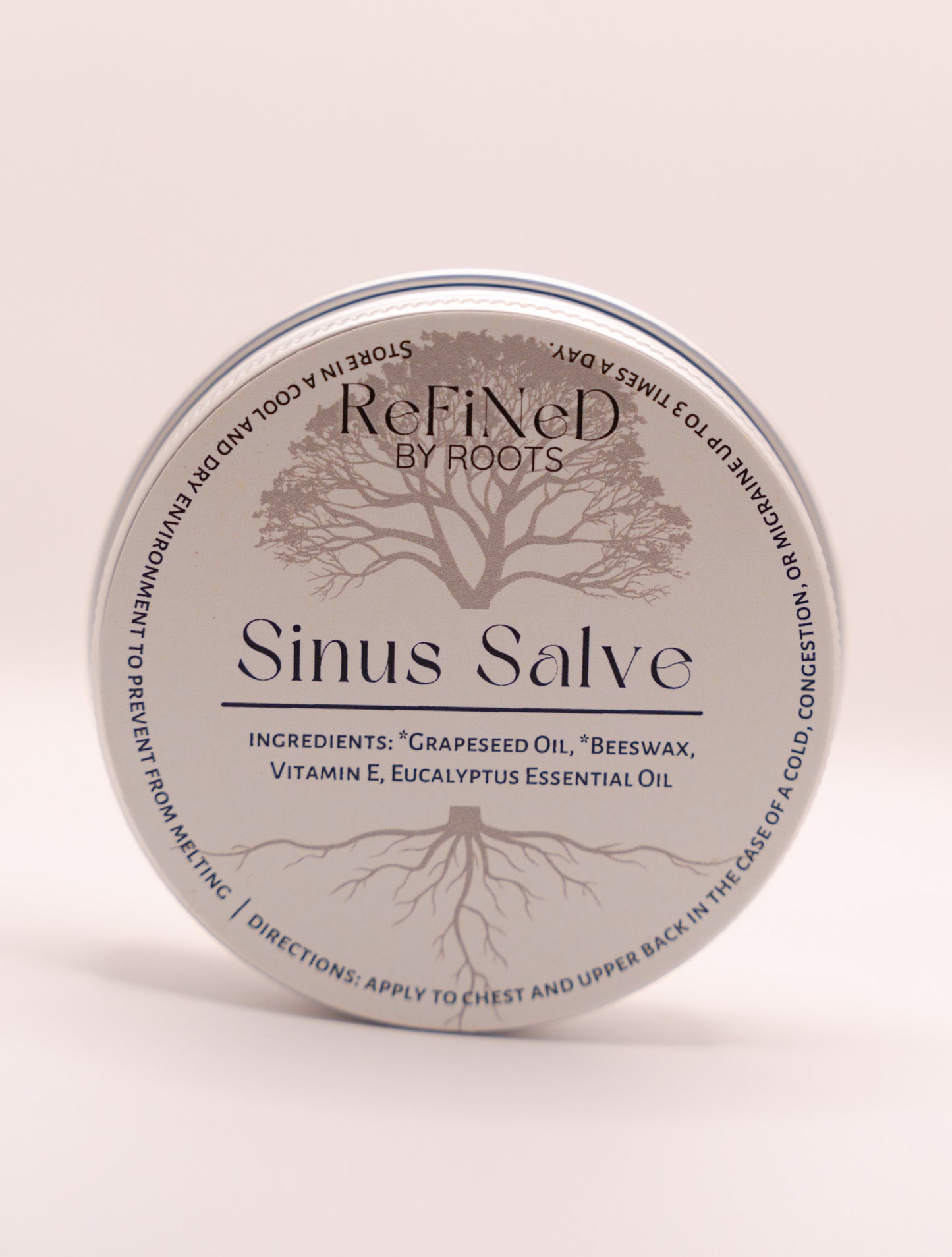 Sinus Salve: Infused with EUCALYPTUS (2oz/50g)