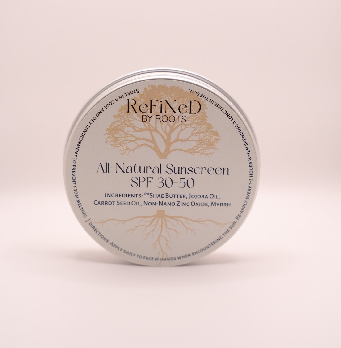 All-Natural Sunscreen SPF 30-50 (2oz/31g)