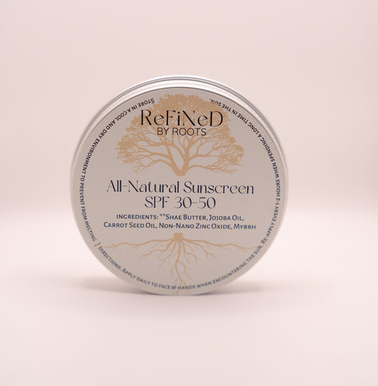 All-Natural Sunscreen SPF 30-50 (2oz/31g)