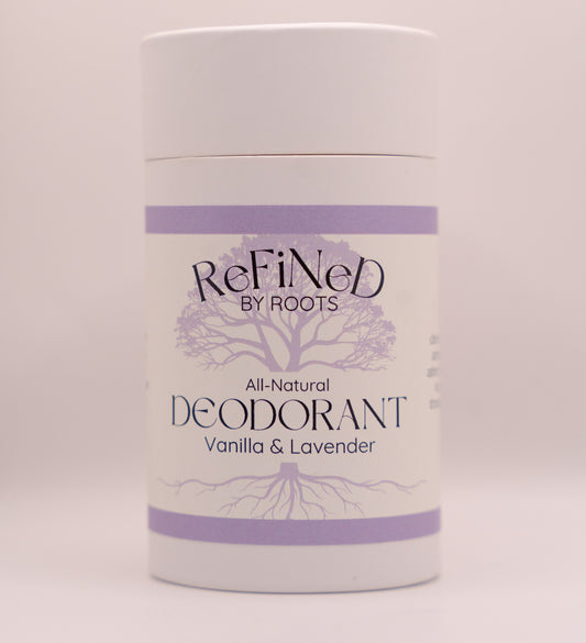 All-Natural Deodorant LAVENDER & VANILLA (2.5oz/70g)
