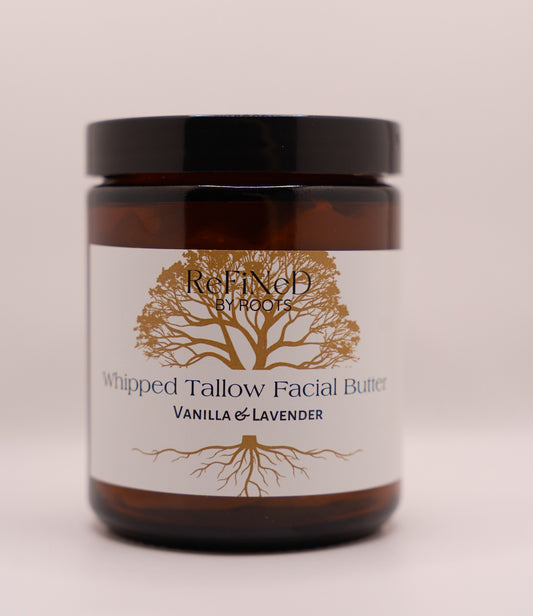 Whipped Tallow Butter: LAVENDER & VANILLA (8oz/193g)