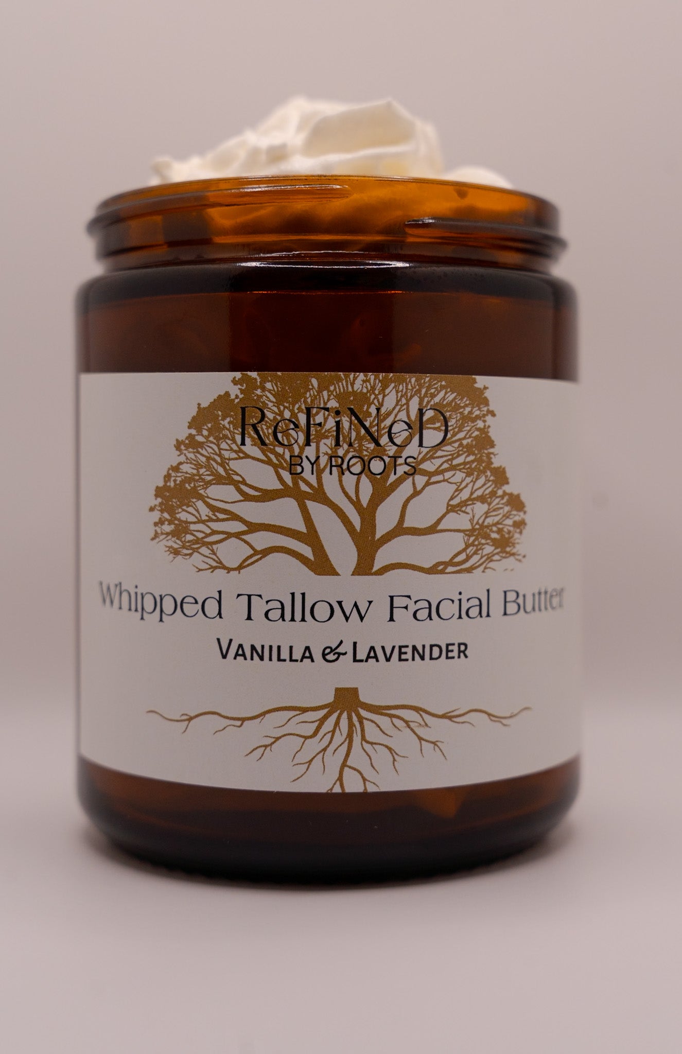 Whipped Tallow Butter: LAVENDER & VANILLA (8oz/193g)