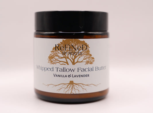Whipped Tallow Butter: LAVENDER & VANILLA (4oz/82g)