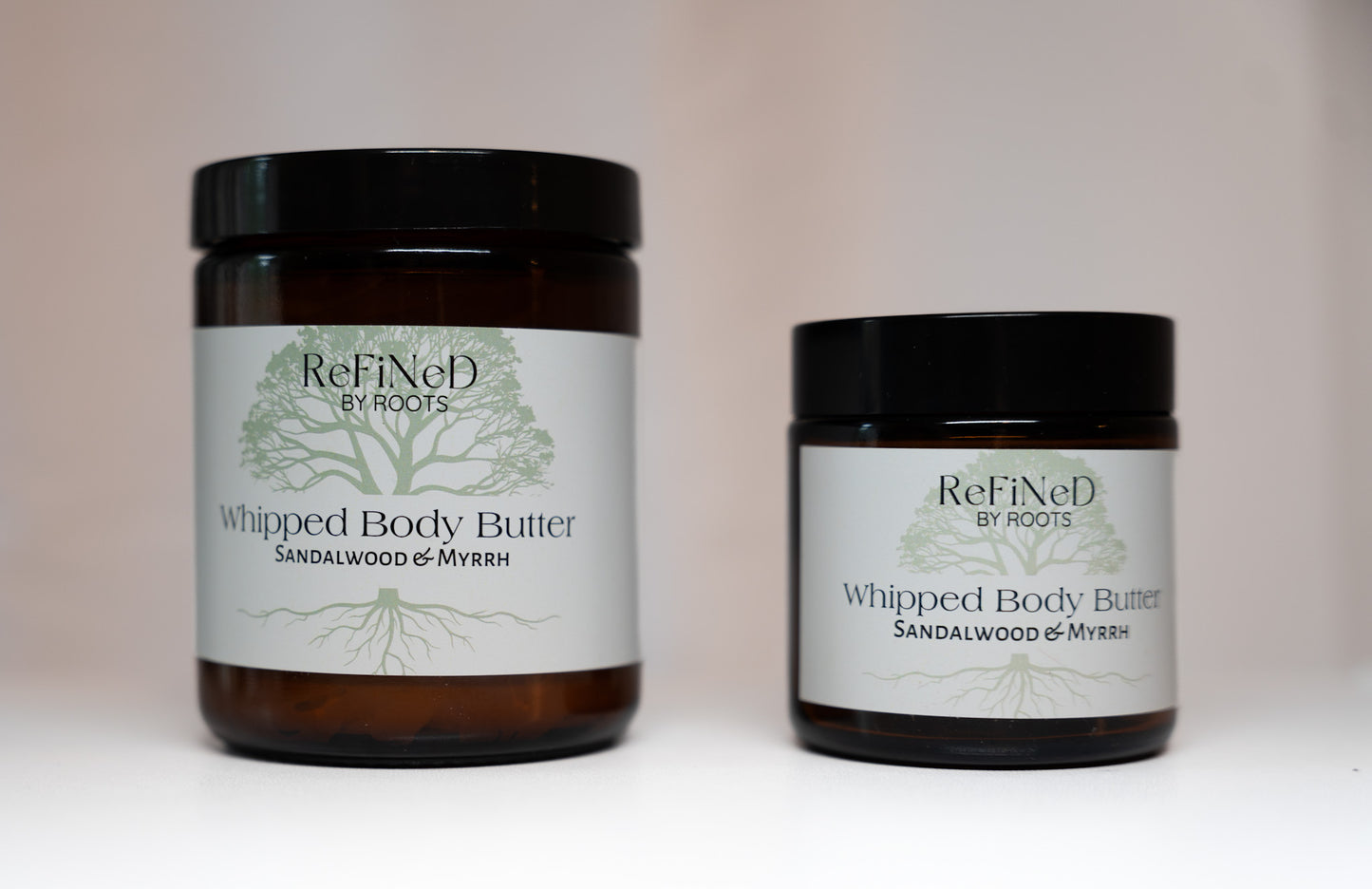 Whipped Body Butter: SANDALWOOD & MYRRH (4oz/55g)