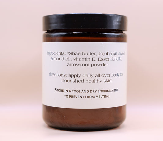 Whipped Body Butter: VANILLA & LAVENDER (4oz/55g)