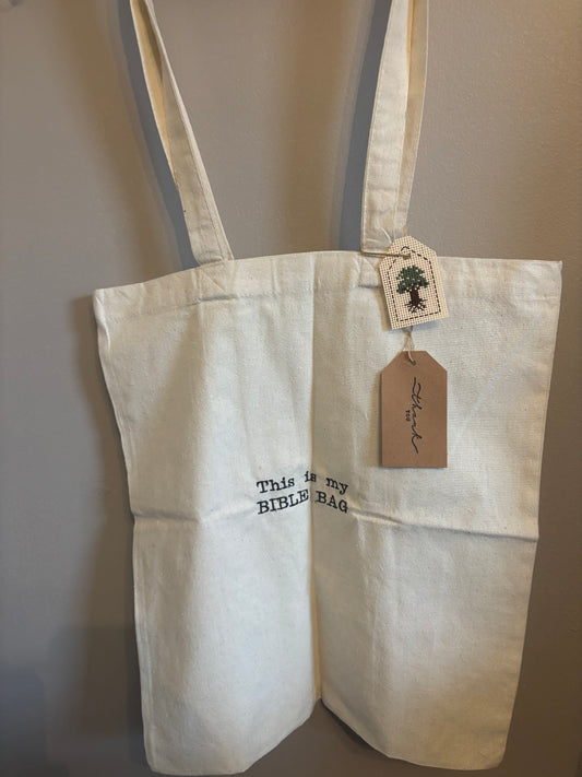 This Is My Bible Bag Canvas Tote