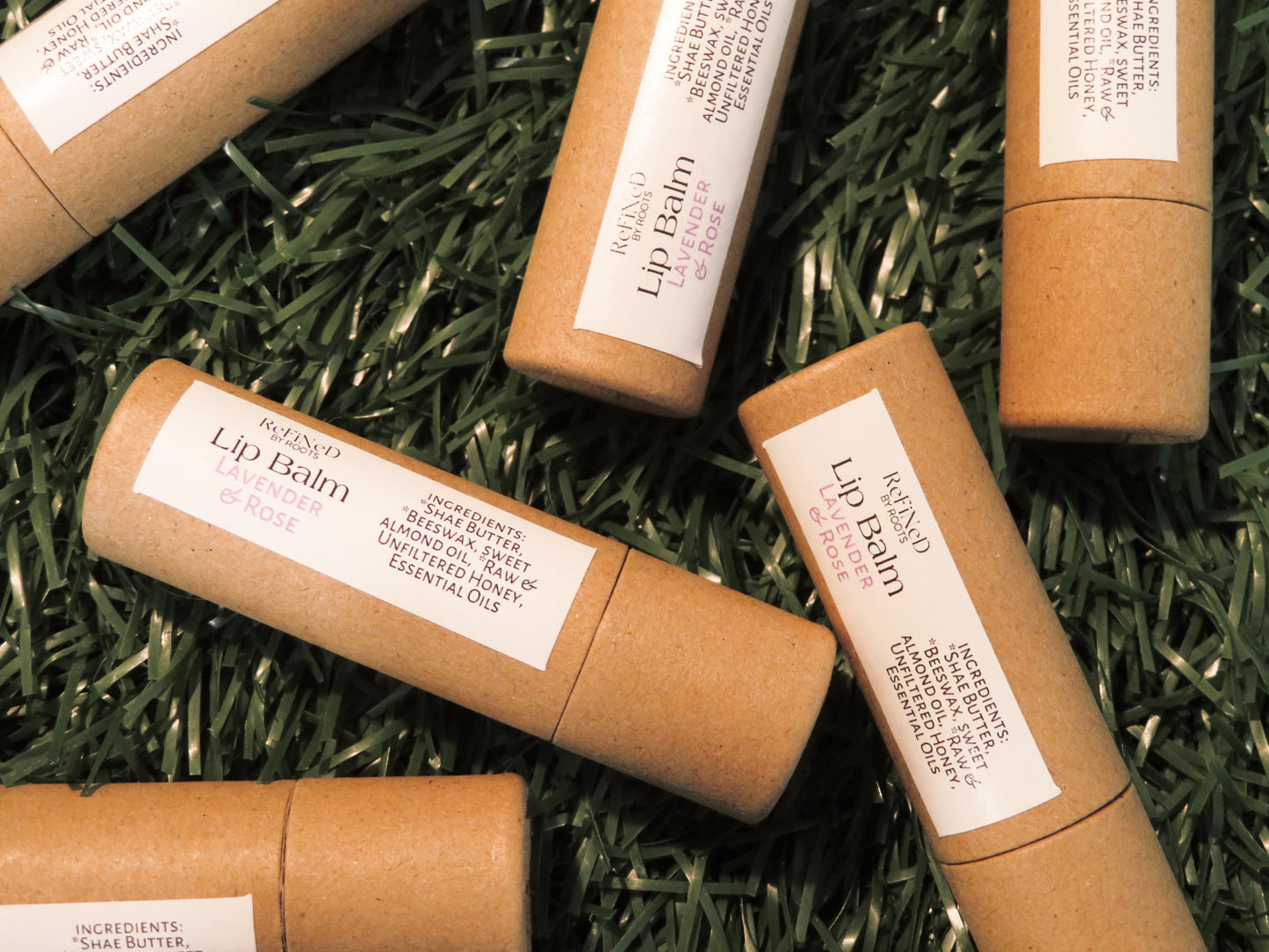 Lip Balm: LAVENDER & ROSE (.25oz)