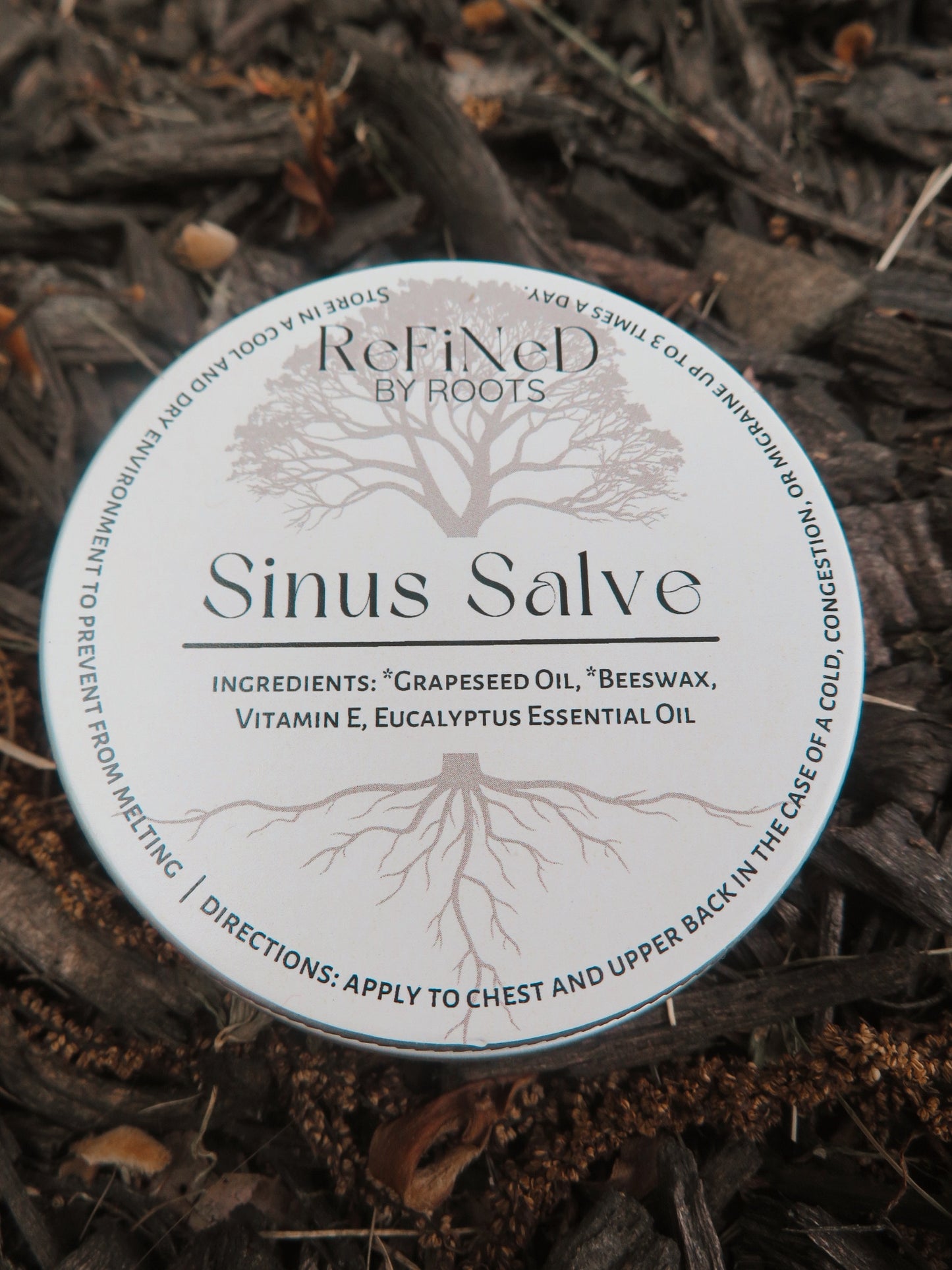 Sinus Salve: Infused with EUCALYPTUS (2oz/50g)