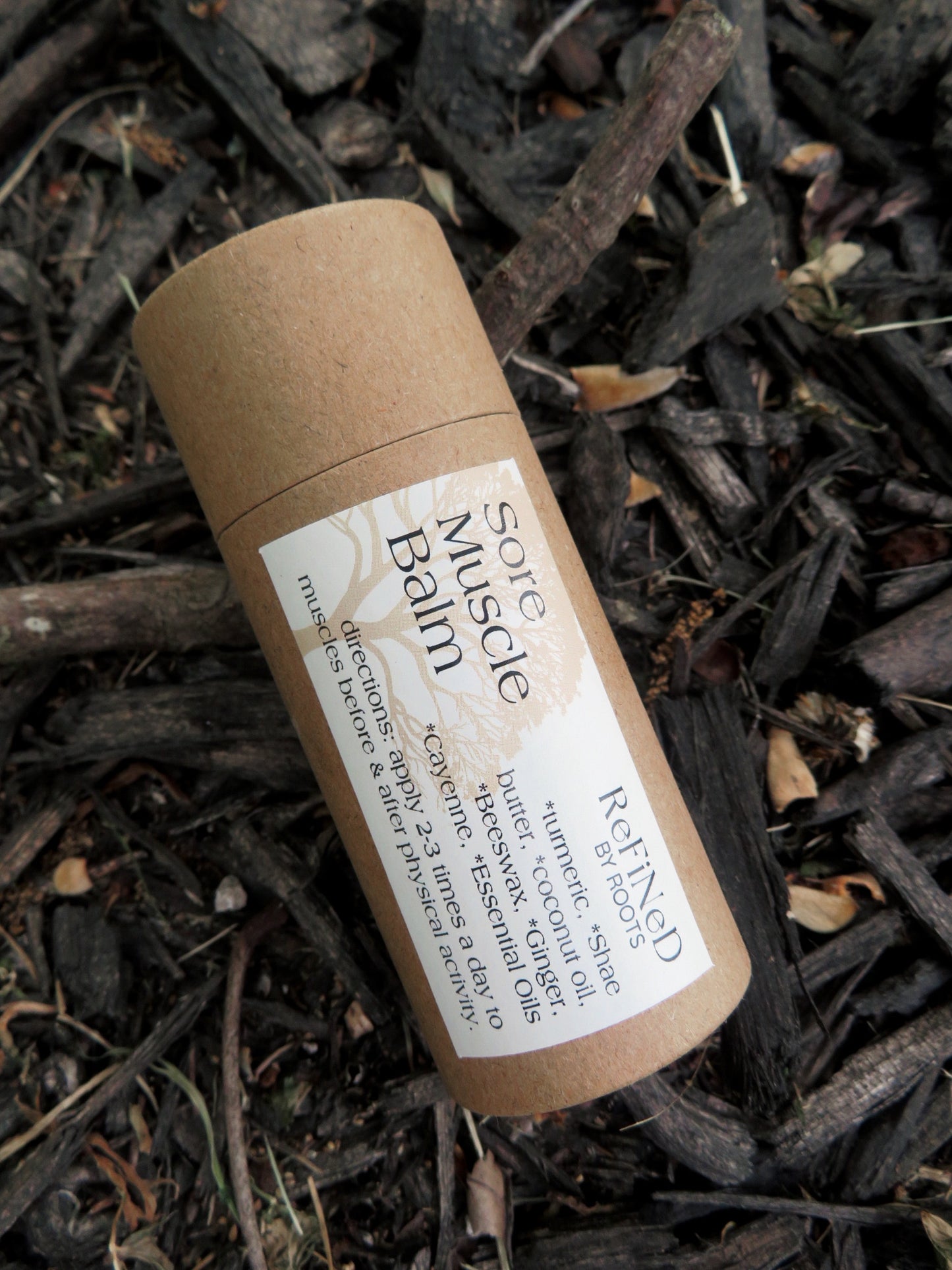 Sore Muscle Balm: Infused with TURMERIC, GINGER & CAYANNE